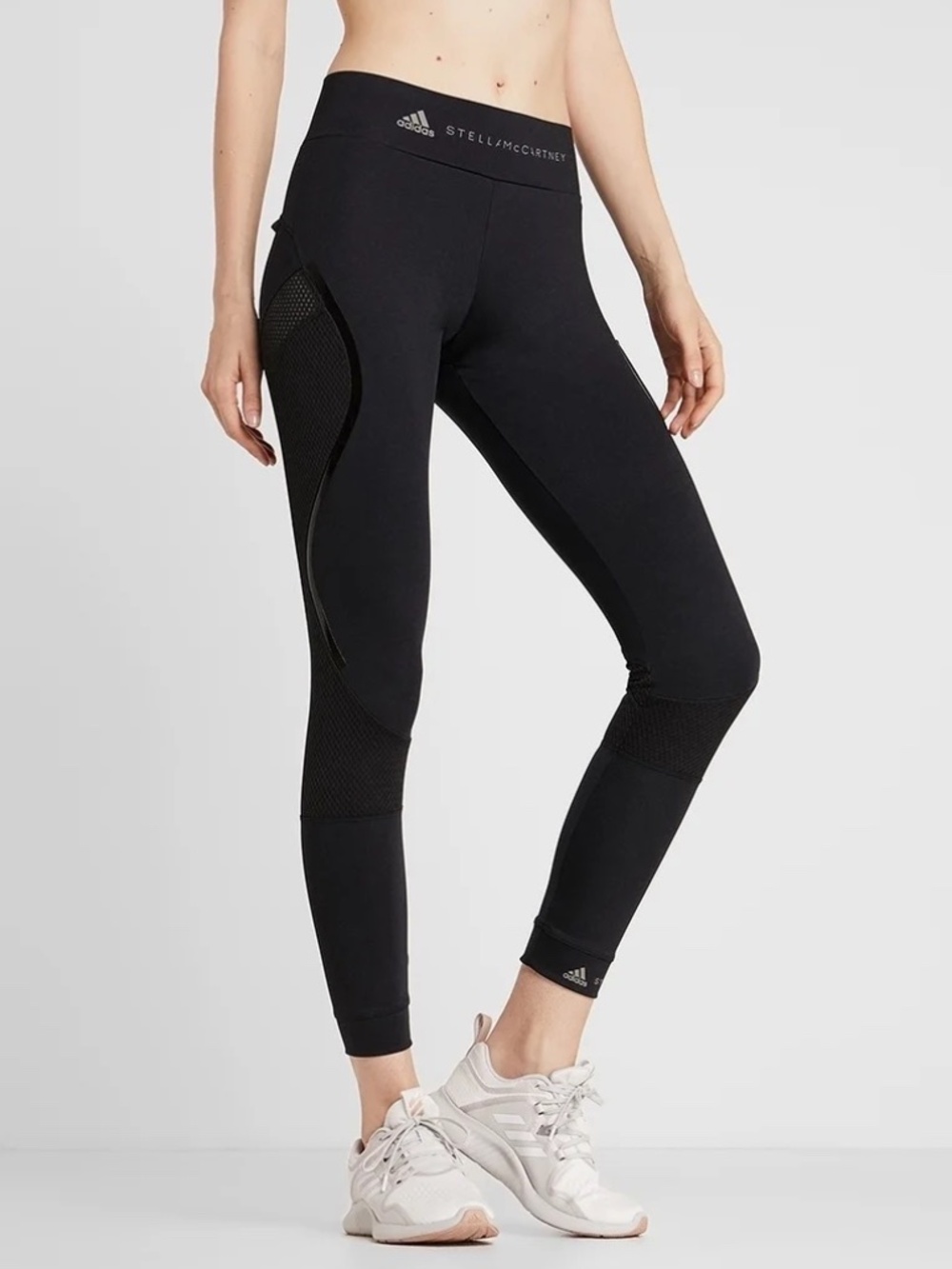 High Rise Mesh Pocket Running Leggings S Adidas Stella McCartney